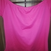 Tricou sau top elegant coral