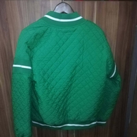 Geaca mataslata verde
