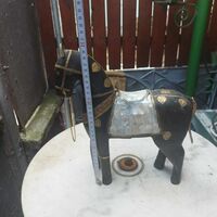 Căluț din lemn tare abanos