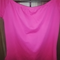 Tricou sau top elegant coral