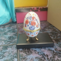 Cutiuță pt bijuterii tip ou faberge