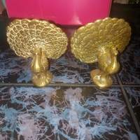 Pereche păuni  din bronz