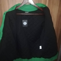 Geaca mataslata verde