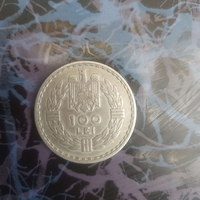 Moneda argint 100lei 1932 Londra