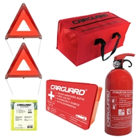 Kit siguranta auto obligatoriu R.A.R - Stingator cu Manometru
