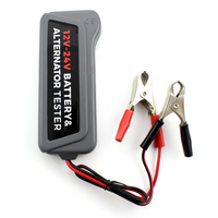 Tester pentru baterie si alternator / 12V – 24V / cu indicatori LED - CARGUARD