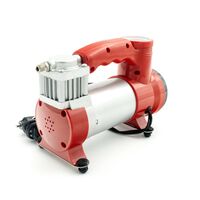 Compresor auto 12V Carguard – 30 L/min – 150 PSI – carcasa metal + LED frontal