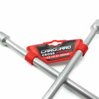 Cheie de roata in cruce 17, 19, 21, 23 mm - Carguard