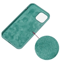 Husa protectie Vafy compatibila cu Huawei P Smart Z Liquid Silicone Case Verde