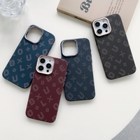 Carcasa Magnetica, Vafy, Compatibila Apple iPhone 16, din Fibra de Carbon, Litere Fosforescente, Portocaliu