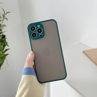 Husa protectie Vafy compatibila cu Apple iPhone 13 Pro Phantom Tpu Verde