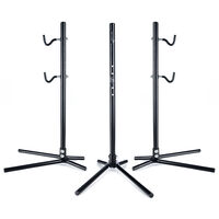 Suport service pentru biciclete cu inaltime reglabila, otel si cauciuc, 30 kg, negru