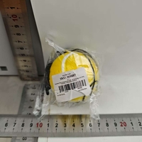 Minge Saltareata Hiperelastica, Flippy, Model Minge de Tenis cu Fixare de Mana, Space Moon Ball foarte Elastica, Antistress pentru Copii, Diametru 66 mm, Galben