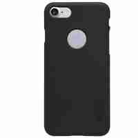 Husa Apple iPhone 8 Nillkin Frosted Shield Negru + Folie de protectie