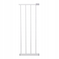Poarta de siguranta Safety Gate pentru scari, ajustabila 111-120 cm, din otel, alba