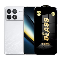Folie de Protectie pentru Xiaomi Poco F6 Pro, Vafy, Sticla Securizata ESD, Margini Negre, Rezistenta la Zgirieturi, Antistatica, 0.35 mm, Transparenta