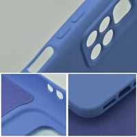 Husa de Protectie, Vafy, pentru Xiaomi Redmi Note 13 5G, Liquid Silicone, cu Microfibra pe Interior, Protectie Antisoc, Compatibil Incarcare Wireless, Albastru
