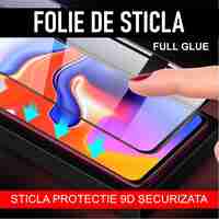Folie Sticla Securizata, Flippy, compatibil cu Honor Magic 4 Lite 5G, Full Glue Negru