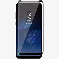 Folie Sticla Securizata Curbata Flippy Full Face, lipici pe toata suprafata, pentru Samsung Galaxy S9 Plus, Negru