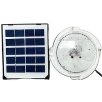 Plafoniera solara Flippy, 30W, diametru 145MM, cu telecomanda, lungime prelungitor 4.6 m, alb rece