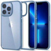 Husa Hibrid Defender MG Series pentru iPhone 14 Pro Max, Vafy, Protectie Antisoc, Albastru