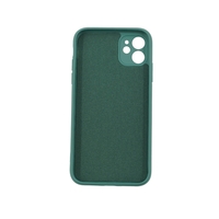 Husa protectie, Vafy, compatibila cu Apple iPhone 12 Pro Max Liquid Silicone Verde