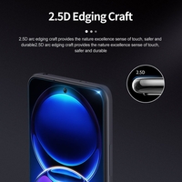 Folie Sticla Securizata, Vafy,Pentru Redmi Note 13 4G, Full Glue, Margini Negre, Transparent