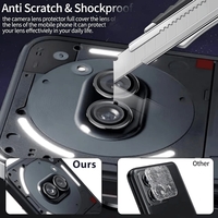 Folie Sticla pentru Camera, Vafy, Pentru Nothing Phone 2a, 3D, Transparent