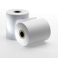 Role de hartie TERMICA, Flippy, Set 5 bucati, Role de hartie pentru Casa de Marcat, POS, latime 80 mm, Lungime 48 metri, Diametru interior 25 mm, Diametru exterior 76 mm