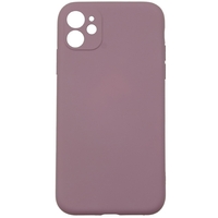 Husa de Protectie, Vafy, pentru Apple iPhone 12 Pro Max, din Silicon Lichid, cu Interior din Microfibra, Mov