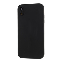 Husa protectie compatibila cu Apple iPhone XR Liquid Silicone Case Negru