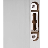 Set 3 rafturi de perete din MDF pentru decor si organizare, 30, 45 si 60 cm, alb
