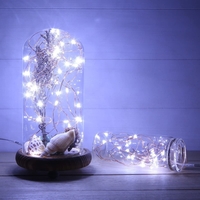 Instalatie Craciun Tip Turturi, IP44, 5 m, 143 Led-uri, Alb rece, 8 jocuri de lumini, Interconectabila, Prelungitor 5 m inclus, Fir Cupru, Vafy, Interior/Exterior