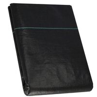 Folie agrotextil, mulcire, antiburuieni, filtru UV, 10 x 3.2metri, 90g/m2, negru