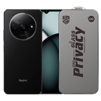 Folie de Protectie pentru Xiaomi Redmi A3x, Vafy, Sticla Securizata ESD Antistatica, Super-X Privacy OG, Margini Negre, 0.30 mm, Transparent Inchis