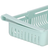Organizator frigider, model cos extensibil, 16x28.5cm, menta