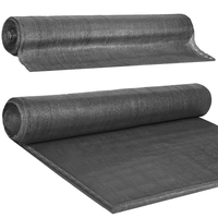 Plasa umbrire si intimitate pentru gard, 1.5m latime, 25m lungime, 140g densitate 90%, gri deschis