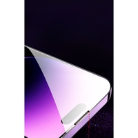 Folie de Protectie cu Instalare Rapida, Vafy, pentru Apple iPhone 15, Tempered Glass Easy Tool, Full Cover, Protectie Difuzor, HD, Margini Negre, Transparent