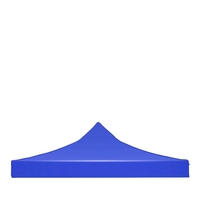 Prelata copertina pentru acoperis cort tip pavilion Flippy, Prelata pentru Foisor, 3 x 4.5 m, impermeabila, Invelis din material textil Oxford 700D, cauciucata, Albastru