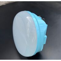 Lama Solara, Flippy, 2in1, Incarcare Solara/USB, LED, din Plastic, 3 Trepte de Intensitate, 100 W, 5V, 13 x 13 x 7 cm, Albastru