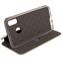 Husa de protectie Vafy compatibila cu Samsung Galaxy S10 Magnet Book Case Auriu