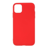 Husa protectie Vafy compatibila cu Apple iPhone 13 Pro Matte Tpu Rosu Mat