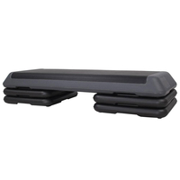 Stepper aerobic fitness profesional, 3 niveluri de inaltime, suporta maxima 350 kg