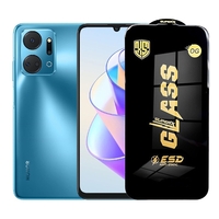 Folie de Protectie pentru Honor X7a, Vafy, Sticla Securizata ESD, Margini Negre, Rezistenta la Zgirieturi, Antistatica, 0.35 mm, Transparenta