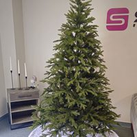 Brad artificial Christmas Deluxe by Sersimo, Nature, 2D+3D, 230cm