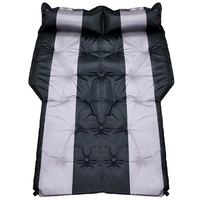 Saltea gonflabila auto 170x120 cm, cu perna integrata si husa de transport, negru