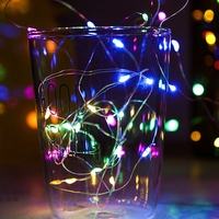 Instalatie Craciun, 5 metri, 50 LED-uri, USB, Telecomanda cu 8 functii, Multicolor, Vafy