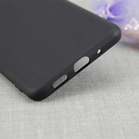 Husa protectie Vafy compatibila cu Samsung Galaxy A51 4G Liquid Silicone Case Negru
