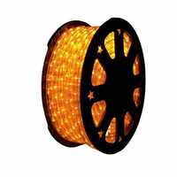 Instalatie Craciun, 80 m, 1920 Led-uri, Furtun Luminos, Alb cald, Transformator, Sectionabila, 220 V, Vafy