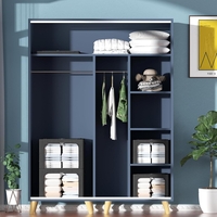 Cutie de Depozitare, Vafy, cu 3 Ferestre cu Fermoar Bidirectional, Cadru din Otel, Impermeabil, 38L, 42 x 30 x 30 cm, Negru